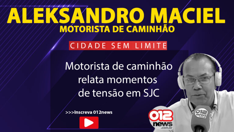 Motorista de caminhão queimado relata momentos de tensão em São José dos Campos