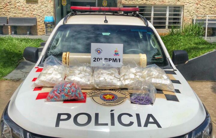 PM apreende mais de 8 kg de drogas em Caraguatatuba