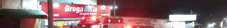 Roubo à farmácia deixa um funcionário do estabelecimento baleado em São José dos Campos