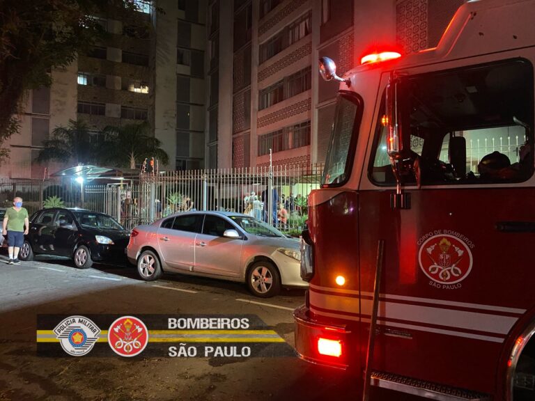 Apartamento pega fogo em São José dos Campos