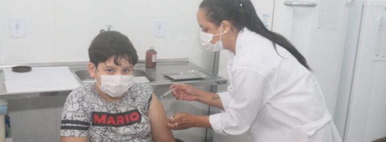 Caraguatatuba inicia a aplicação da segunda dose contra Covid-19 para crianças 