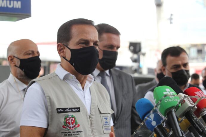 Doria informa que população de São Paulo irá receber a quarta dose contra a Covid-19