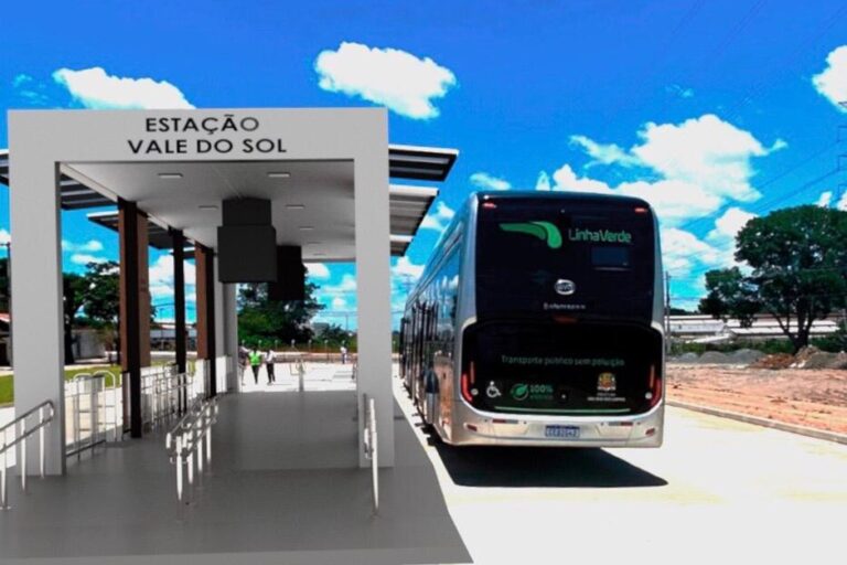 Linha Verde em São José dos Campos tem primeira estação de embarque e desembarque