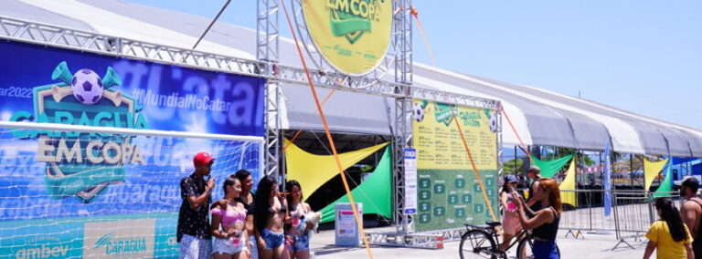 Estreia do Brasil na Copa do Mundo tem evento especial em Caraguatatuba