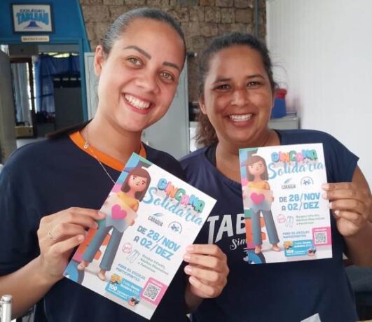 Gincana Solidária em Caraguatatuba arrecada roupas nas escolas particulares