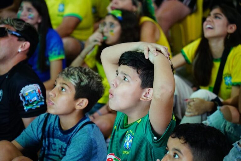 Segundo jogo do Brasil na Copa será transmitido na Arena Caraguá em Copa