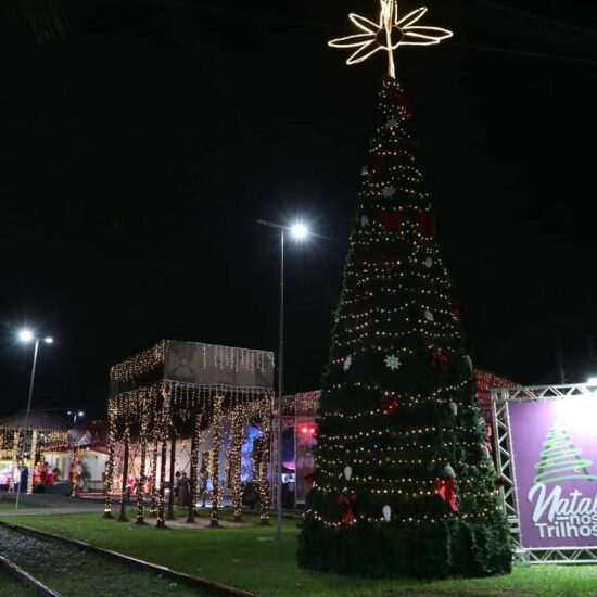 Apresentações do “Natal nos Trilhos” de Jacareí começam neste sábado (17)