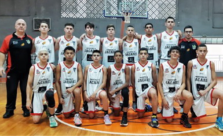 Equipe sub-16 de basquete de Jacareí é campeã do Campeonato Paulista "Série B"