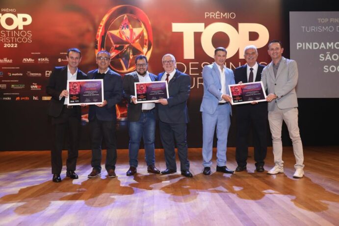 Pindamonhangaba recebe prêmio turístico do Estado de São Paulo