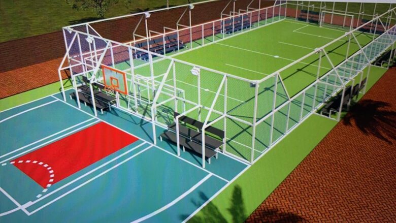 Prefeitura de Caçapava finaliza preparação do solo para receber equipamentos do Projeto Areninha