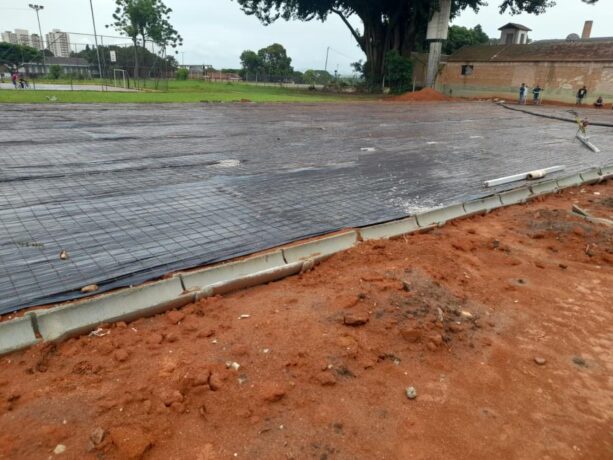 Prefeitura de Caçapava finaliza preparação do solo para receber equipamentos do Projeto Areninha