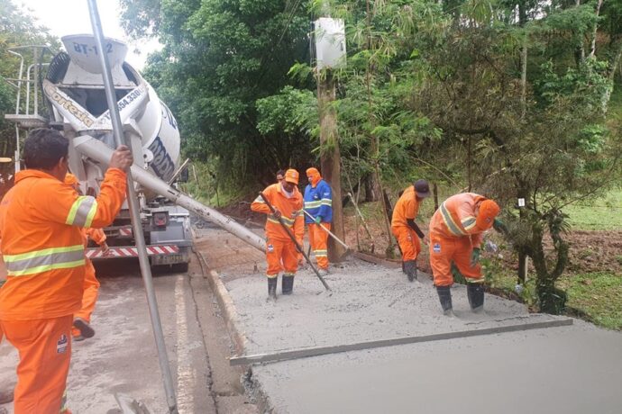 Obras de ciclovia avançam em São Francisco Xavier, distrito de São José dos Campos
