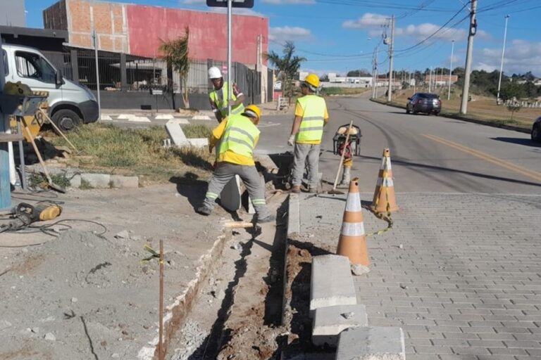 No Setville, já começaram as obras de construção de travessias elevadas - Foto: PMSJC