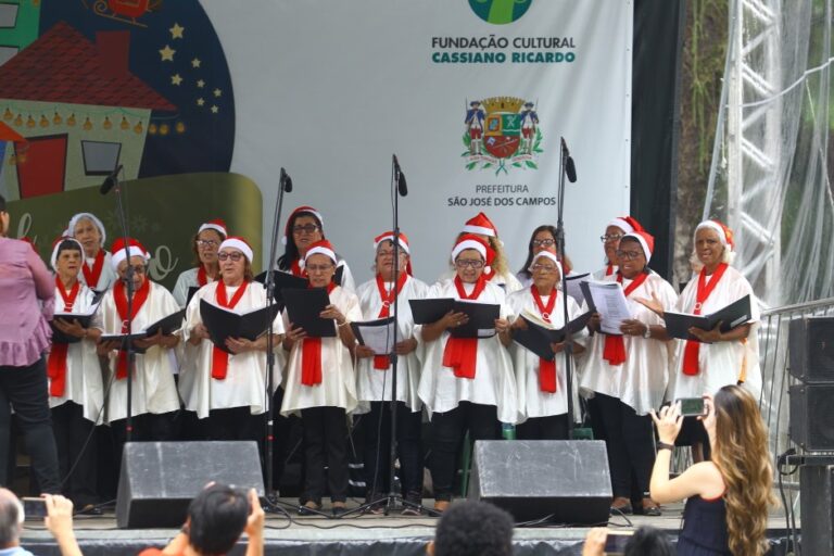 Até o dia 23 de dezembro, haverá apresentação de grupo de viola, Orquestra Sinfônica de São José dos Campos, Banda de Santana, Centro de Artes Circenses, entre outros, na Praça Afonso Pena - Foto: Claudio Vieira/PMSJC