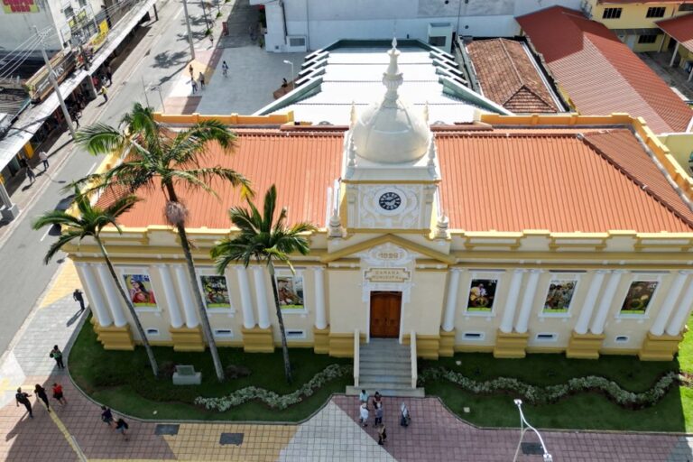 O Museu Municipal integra o Circuito Cultural Central que agora está inserido no novo programa de governo, o Urbaniza Centro, que reúne e revitaliza os principais cartões postais da cidade - Foto: Adenir Britto/PMSJC