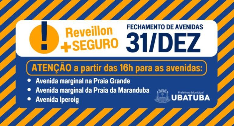 Alterações no Trânsito em Ubatuba para Garantir Segurança Durante a Virada do Ano