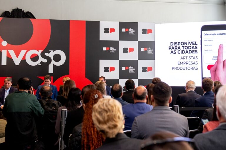Plataforma foi lançada em cerimônia no Palácio dos Bandeirantes em agosto de 2024. Imagem: Mônica Andrade/Governo do Estado de SP - Foto: Divulgação