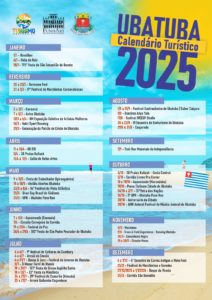 Ubatuba: Prefeitura Divulga Calendário Turístico 2025 com Atrações para Todos os Gostos