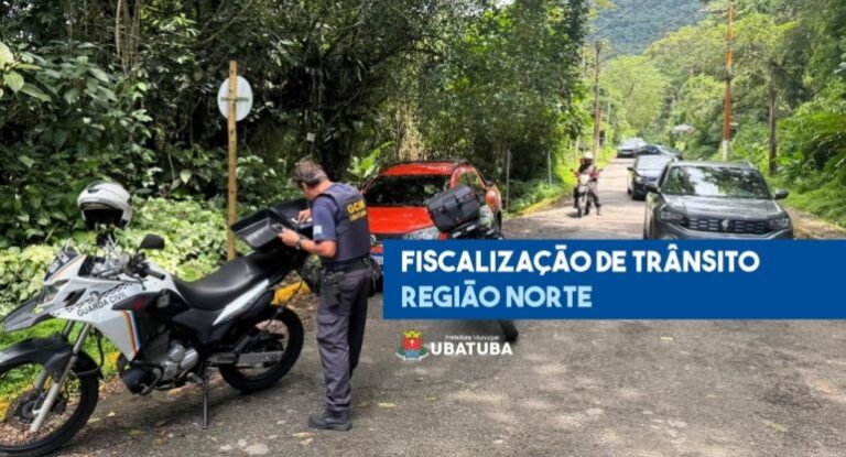 Operação de Fiscalização em Ubatuba Resulta em 94 Multas e Recolhimento de Veículo